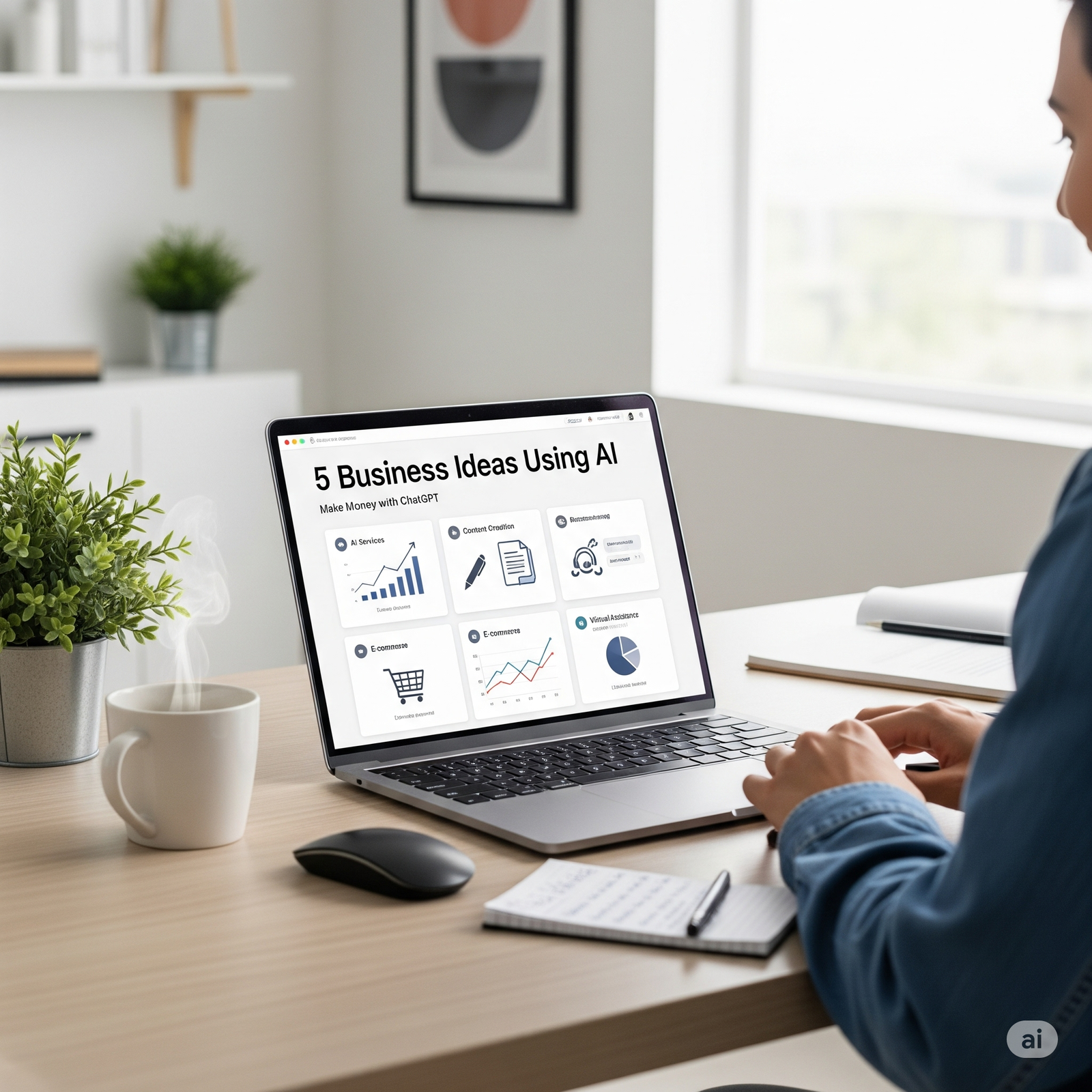 Make Money with ChatGPT: 5 Business Ideas Using AI in 2025